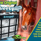 Southwestern Equine EZ Breezy Box Fan Holder, Horse Stall Classic Fan Bag, Stable Supplies, Horse Fan (2 Pack Black)