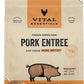 Vital Essentials Freeze Dried Cat Food, Raw Pork Mini Patties Entree 8 oz