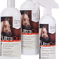 UltraCruz Equine Bright White Horse Shampoo & Conditioner Bundle, 32 oz Each with 16 oz Detangler