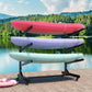 Kayak Storage Rack, Heavy Duty Kayak Stand Canoe Rack with Wheels, Freestanding Kayak Holder Stand for Kayaks, Canoes, Surfboard, Paddleboard Storage