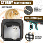 Small Dog Carrier Cage Soft Chihuahua/Softshell Big Cat Carrier Maine Coon/Pet Taxi Carrying Bag Over 25lbs / Top Loader Travel Kennel Brown