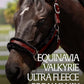 Equinavia Valkyrie Soft Ultra Fleece Padded Adjustable Breakaway Horse Halter - Wine Red/Black - Warmblood