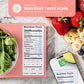 Greater Goods Nutrition Scale with Food Grade Glass, Perfect for Calorie Counting, Meal Prep, and Weight Loss (Coral Pink)