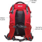 Kurgo G-Train - Dog Carrier Backpack for Small Pets - Cat & Dog Backpack for Hiking, Camping or Travel - Waterproof Bottom - Red