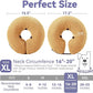 Inflatable Dog Cone Collar - Dog Neck Donut Cone Collar Alternative After Surgery - Soft Cone for Large Medium Small Dogs Cats - Alternative Recovery E Collar (Yello, XL)