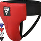 RDX Groin Protector for Boxing, Muay Thai, Kickboxing and MMA Training, Maya Hide Leather Abdo Gear for Martial Arts , SATRA Approved Abdominal Guard for Karate and Taekwondo