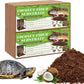 Halatool 4Pack Coconut Fiber Substrate Natural Premium Coco Coir Terrarium Aquarium Substrate for Reptile Tank Tortoise Habitat Beard Dragon Leopard Gecko Snake Tarantula Worm Bins Hermit Crab Snake