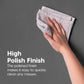 IRIS USA Pee Pad Holder - Medium Dog Pad Holder with Secured Latches, Non-Skid Feet, High Polish Finish for Easy Cleaning, Leak Protection, Fits 17"x23" Pad, Dark Gray
