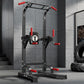 SogesHome Adjustable Pull Up Bar & Dip Station, Heavy Duty 500LB Capacity Multifunctional Home Gym Fitness Equipment for Strength Training, Push Up Stand for Arm, Back, Core & Full Body Workout