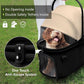 Dog Cat Stroller, Foldable 4 Wheels Dog Stroller for Small Medium Dogs 20 lbs,Pet Strollers for Large Dogs 50lbs, Stable Anti-Shock Detachble Carrier,with 360°Swiveling Front Wheel forTravel