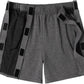Deyeek Unisex Tear Away Shorts Snap On Athletic Cotton Shorts Post Knee Surgery Recovery Hip Replacement Pants with Pockets