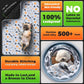 Hompet Washable Pee Pads for Dogs, 45"x27.5", 2-Pack Thick Heavy Absorbency Reusable Pee Pads Prevent Leakage Non-Slip, Pet Training Pads for Puppy Playpen, Crate, Potty, Floor, Bed, Sofa