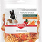 Kaytee Natural Snack with Superfoods For Pet Guinea Pigs, Rabbits, Hamsters, and Other Small Animals, Apple & Carrot, 2.5 Ounces