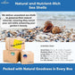 Natural Organic Sea Shell Mulch for Gardens and Landscaping – Decorative and Nutrient-Rich, 0.5–3-Inch Shells, Perfect for Indoor and Outdoor Use (2 CF - 56 L - 60 QTS)
