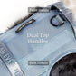 2025 New Edition, Fei & Eve MagEase Dog Harness - 3-Second Magnetic Buckles | 3-Point No-Pull Control | Heavy-Duty 900D Nylon | Dual Safety Handles | Breathable Mesh | Adjustable Fit | Large, Blue