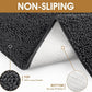 IM HOME Extra Large 60" x 36" Dark Grey Dog Door Mats for Muddy Paws, Chenille Absorbent Dog Mat, Non Slip Heavy Mud Mat for Dogs, Soft Pet Bed Mat for Entryway, Mud Paws, Inside Floor