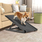 ABORON Dog Ramp,Adjustable Folding Pet Ramp for Bed,Couch,SUV - High Traction Portable Rubber Paw Ramps,Great for Small & Large Old Dogs & Cats, Supports up to 200 lbs,39.3''Long