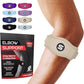 Sleeve Stars Tennis Elbow Brace for Women - Adjustable Tennis Strap, Golfers Elbow Brace for Men, Counterforce for Tennis Elbow for Tendonitis Relief, Fits 9"-23" (Single/Beige)