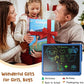 LCD Writing Tablet for Kids, Large Screen 15-Inch Drawing Writing Tablet Doodle Board, Toddler Educational Toys Girls Boys 3-12+ Year Old Birthday Gift Office Road Trip Essentials, Navy