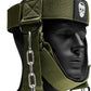 Gymreapers Neck Harness - Heavy Duty Stainless Steel Chain, Adjustable Neoprene Strap, Trainer for Strength & Pain Relief