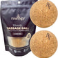 Travel Cork Massage Ball | Lightweight, Sustainable Alternative to Lacrosse Ball for Muscle Pain Relief (2.5 Inch (Pack of 2), Sanded Cork)