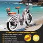 1500W Electric Bike for Adults,48V 20/60Ah Removable Battery Max Range 80Miles & 30MPH Electric Bicycle,20''×4" Fat Tire Ebike,Adult Electric Bicycles for Commute Beach Snow,E-Bike UL Certified
