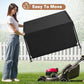 Dog Shade Shelter Outdoor 4'x4'x3' Tent for Large Medium Dogs, Outside Sun Rain Canopy Pet House for Cats Pigs Livestock with Waterproof Roof Ground Nails,Black