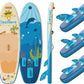 Joy 8'×29"/11'×35" Inflatable Paddle Board for Kids, One-Stop Premium SUP Accessories, Stand Up Paddle Board for More Balance, Tailored Fins for More Fun