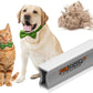 FurDozer X3 PRO Pet Hair Remover & Auto Detailing Tool - Cat & Dog Hair Remover for Carpets, Car Interiors, Couches, Bedding, & Furniture - Reusable Pet Hair Removal Tool for Dog Fur & Lint, 5", Grey