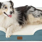 Bedsure XL Orthopedic Dog Bed for Extra Large Dogs - Washable XLarge Dog Cat Bed Waterproof, Comfort Dogs Couch Sofa with Washable Removable Cover, Pet Bed with Nonskid Bottom, Dune Haze Blue, 42"