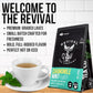 Revival Tea Company Chamomile Mint Tea - Herbal Tea Blend of Chamomile Flowers and Peppermint Leaf - Caffeine Free - 24 Tea Bags
