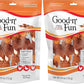 Good'n'Fun Triple Flavored Rawhide Kabobs for Dogs, 2 Pack, 4 oz