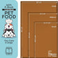 Dog Food Mat - 24x15 Raised Edges Dogs Mat for Food and Water Prevent Spill, Waterproof Cat Food Mats Protect Floors, Easy Clean Dog Bowl Mats for Food and Water, Silicone Pet Feeding Placemats