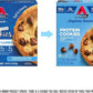 Atkins Chai Tea Latte Protein Shake with 15g Protein, 3g Net Carbs, 1g Sugar and Atkins Chocolate Chip Protein Cookie with 10g Protein, 3g Net Carbs, 1g Sugar, Keto Friendly, 4 Count