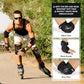 Skating Protective Gear Adult Knee and Elbow Pads Wrist Guards for Roller Skating Skateboarding, Skate Pads Adult Knee Pads for Men Women Black