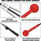 PGM Golf Swing Trainer Aid -2.0 Golf Swing Training Aid Golf Practice Warm-Up Stick for Strength Flexibility and Tempo Training -Suit for Practice Chipping Hitting Golf Accessories for Men and Women