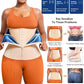 TrainingGirl Waist Trainer for Women Lower Belly Waist Trimmer Corset Tummy Wrap Workout Sweat Belt Band Sports Sauna Suit