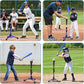Baseball Tee for Kids,Youth Stand Set,Teeball Set,Youth Baseball,Softball Batting Tee Set,Easy Adjustable Height