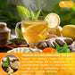 20 Tea Bags - Anti-Inflammaherb Loose Leaf Tea, 100% Natural from Ginger, Turmeric, Peppermint, Black Pepper, Cinnamon. No Sugar, No Caffeine, No Gluten, Vegan