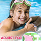 Kids Swim Goggles,Swimming Goggles for Kids 6-14, Anti-Fog UV Protection Pool Glasses for Boys Girls