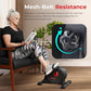 Sunny Health & Fitness Smart Under-Desk Bike Exerciser, Low-Impact Cardio Cycling Equipment for Home/Office, Mini Paddler for Arm/Leg Mobility Training, Free SunnyFit App Connect, Optional Motorized