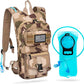 Hydration Backpack, Tactical Molle Water with 2L TPU Water Bladder, for Men Women Lightweight Water Backpack, Hydration Pack for Hiking, Biking, Climbing and Hunting