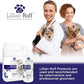 Lillian Ruff PRO Formula Berry Blue Brightening Pet Shampoo - Ultra-Hydrating Professional Whitening Dog Shampoo, Vivid Show-Quality Coat Enhancer, Tear Stain & Odor Eliminator - Vitamin B5 (Gallon)