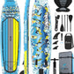 UPWELL 10'6"/11'/11'6" Inflatable Paddle Board, Stand Up Paddlboard for Youth & Adults, Stable Design, Premium SUP Accessories, Backpack, Leash, Hand Pump, Fins
