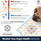 AKC Advanced Puppy Pads with Color-Changing Health+ Indicator and Ultra Absorbent Quick Dry Gel – 28"x30" Leakproof Training Pads for Dogs – Fresh Scented – 50 Count, X-Large