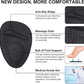 Ball of Foot Cushions, Metatarsal Pads Women, High Heels Non-Slip Comfort Pads, Shoe Support for Metatarsalgia Mortons Neuroma Pain Relief (2 Pairs,Black)