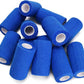 TOBWOLF 12PCS Self Adhesive Bandage, 4" x5yd / 10cmx4.5m Elastic Cohesive Bandage Wrap Athletic Gauze Roll, Non Woven Bandage Tape for Wrist Ankle Knee Leg Sprains Swelling - Navy Blue