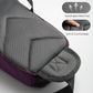 WATERFLY Fanny Pack Waist Bag: Hiking Water Bottle Holder with Strap Waist Pack for Women Men Hydration Hip Packs for Running Walking Traveling-Dark Purple