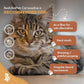 Cat Laxative Constipation Relief, Natural Cat Stool Softener Remedy for Irregular Bowel Movements Without Feline Diarrhea, Supports Feline Digestion & Gas Pain Relief, 400 Odorless, Tasteless Pills