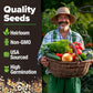 20 Heirloom Vegetable Seeds - 10,000+ Survival Seeds and Emergency Prepper Gear - Non GMO Vegetable Seeds for Planting Home Garden Variety Pack